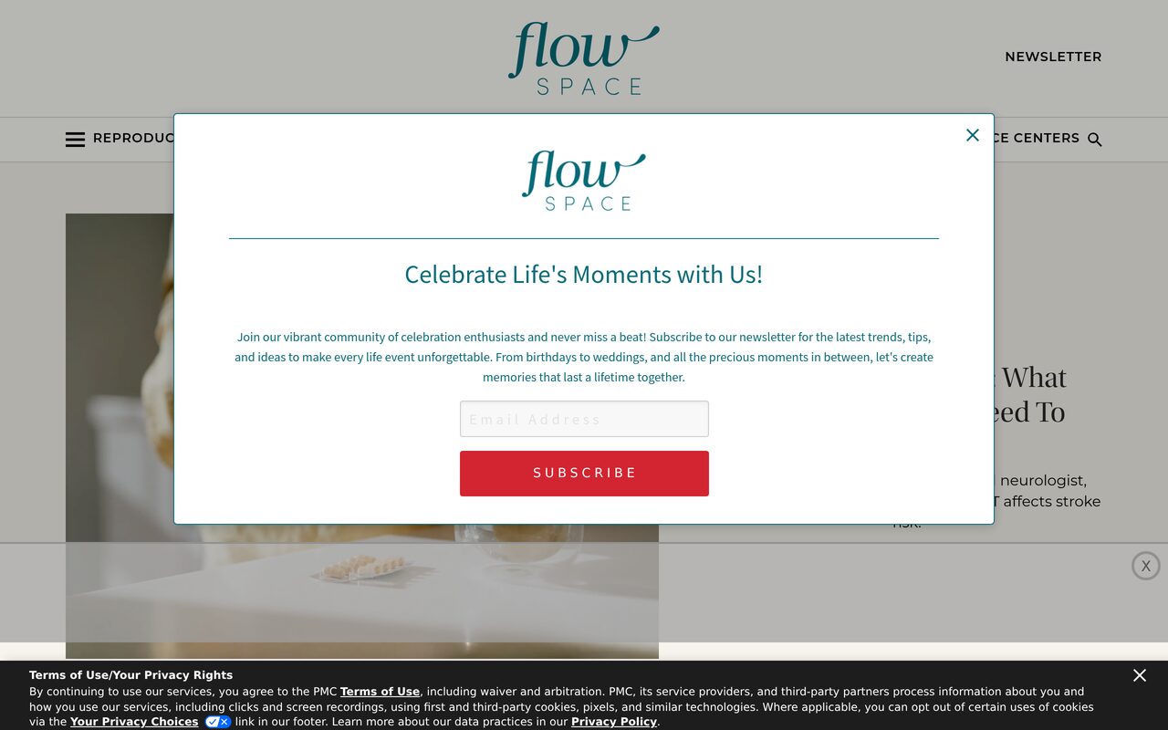 HelloFlo homepage screenshot