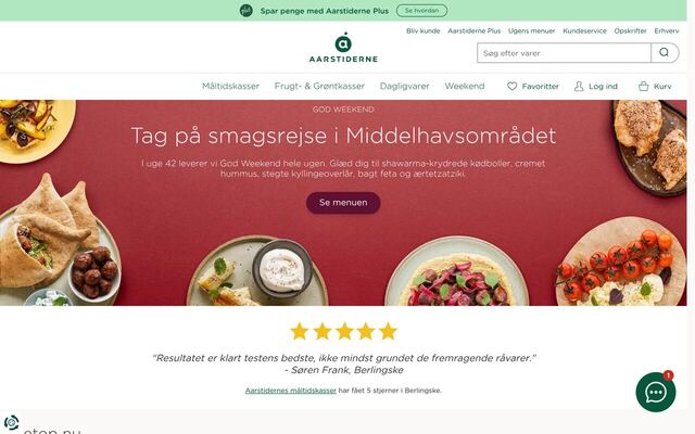 Aarstiderne homepage