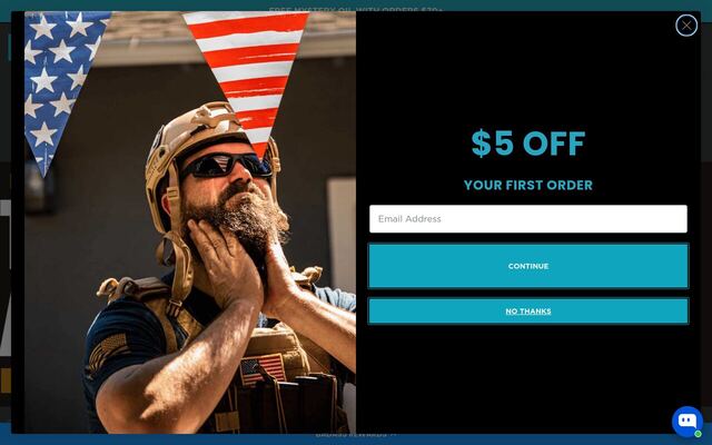 Badass Beard Care homepage