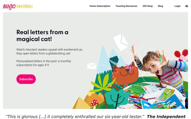 Banjo Robinson homepage