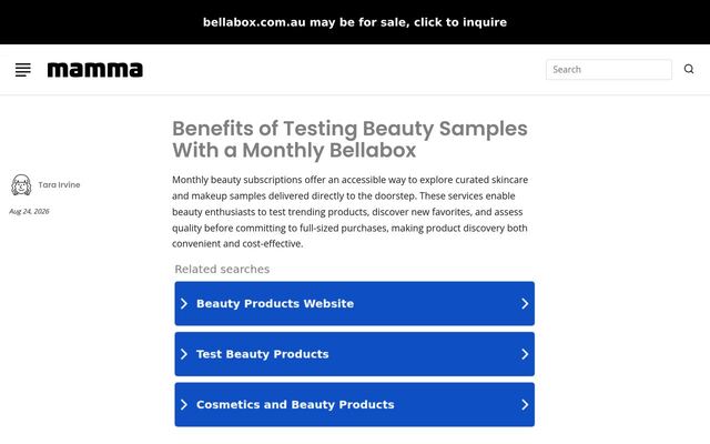 bellabox homepage