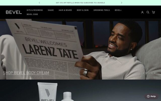 Bevel homepage
