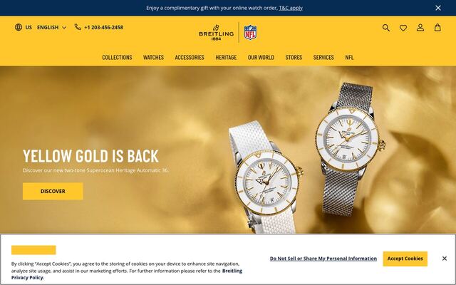 #BreitlingSelect homepage