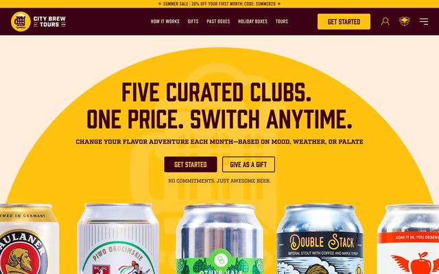 Brewvana – Master the Brew Recipe Club homepage