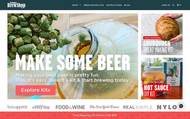 Brooklyn Brew Shop – Quarterly Brew Club homepage