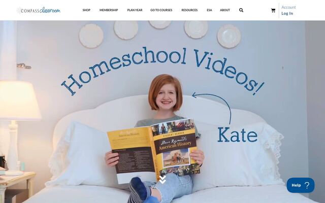 Compass Classroom homepage