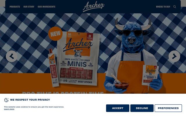 Country Archer Subscription homepage