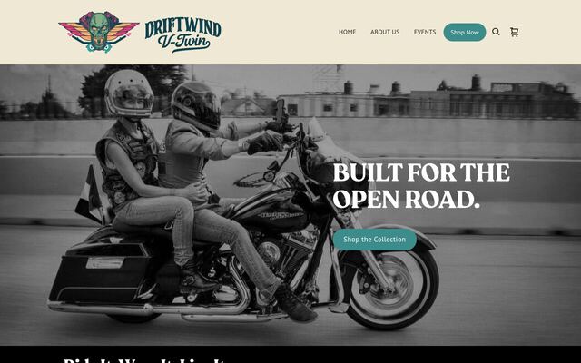 Driftwind V-Twin Motorcycle Gear & Gadget Box homepage