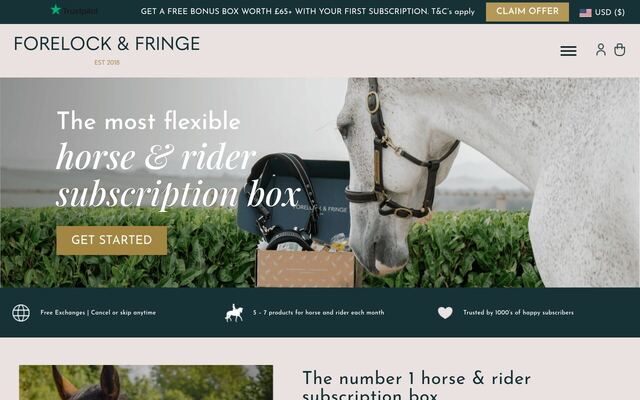 Forelock & Fringe homepage