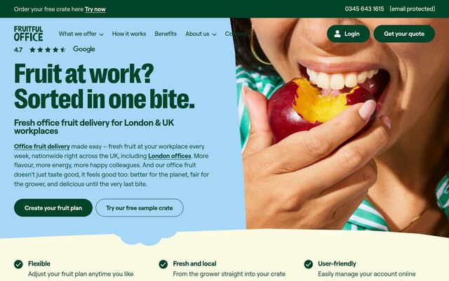 Fruitful Office homepage