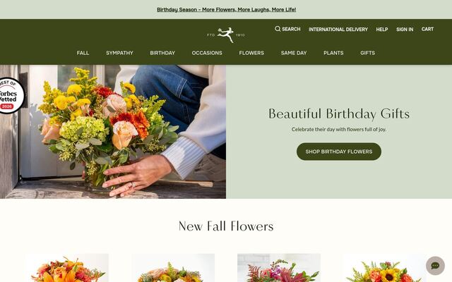 FTD Bonsai of the Month Club homepage