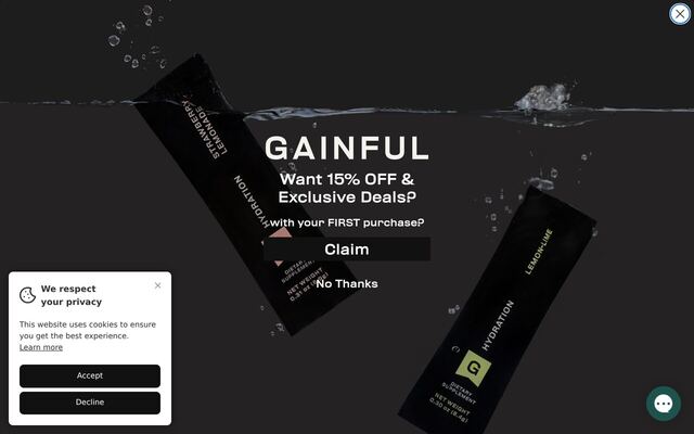 Gainful homepage