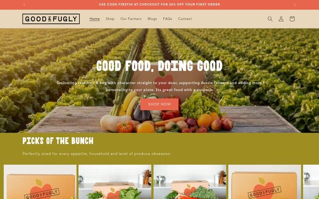 Good & Fugly homepage
