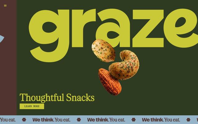 Graze homepage
