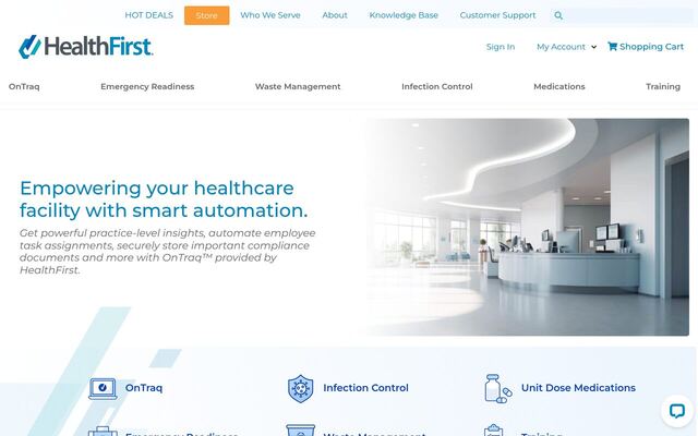 HealthFirst STAT KIT Membership homepage