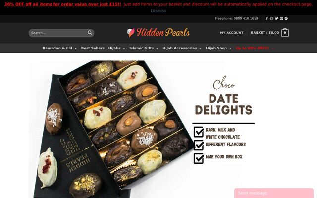 Hidden Pearls homepage
