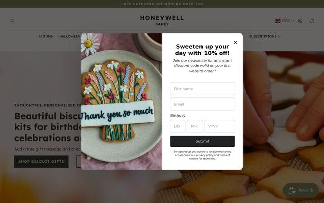 Honeywell Bakes (My Bakes) Bread Bakers Club homepage
