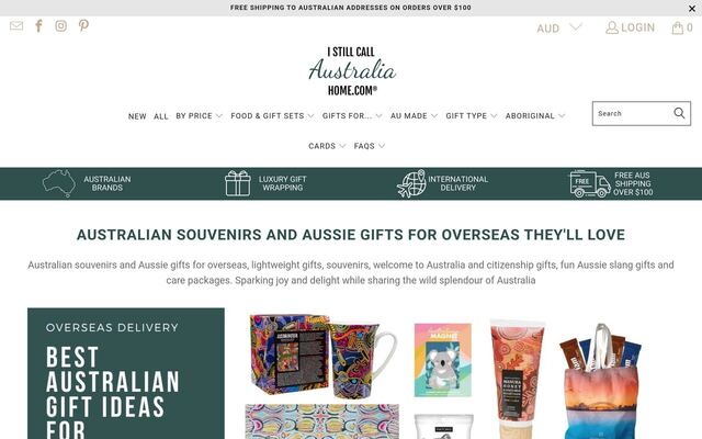 I Still Call Australia Home homepage