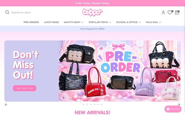 Japan Candy Box (Blippo) homepage