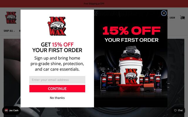 Jax In The Box (Jax Wax) homepage
