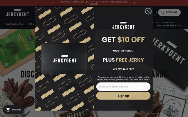 Jerky Gent homepage