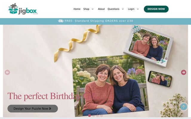 JigBox homepage
