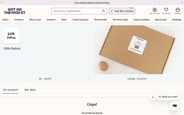 Little Bakers homepage