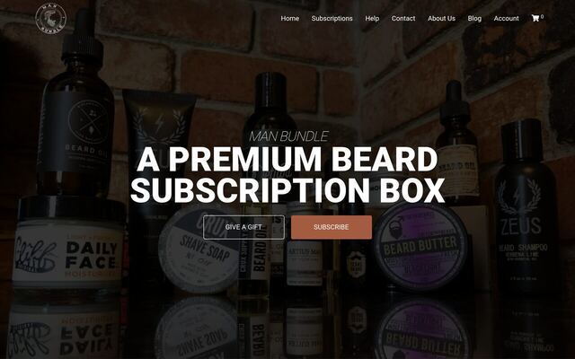 Man Bundle homepage