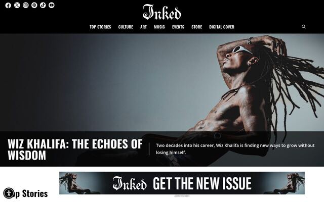Marked by Inked homepage