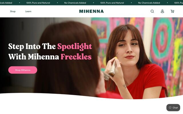 Mihenna homepage