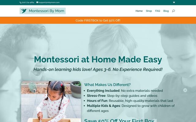 Montessori By Mom homepage