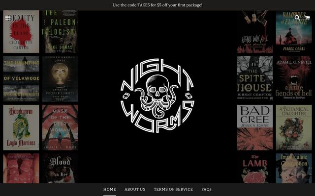 Night Worms homepage