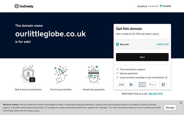 Our Little Globe homepage