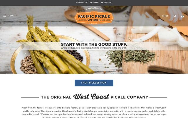 Pacific Pickle Works Pickle Club homepage