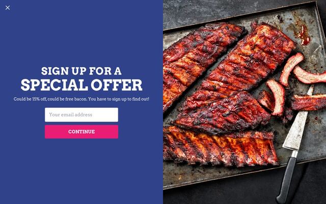 Pig of the Month BBQ homepage