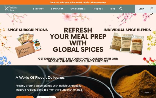 Piquant Post homepage