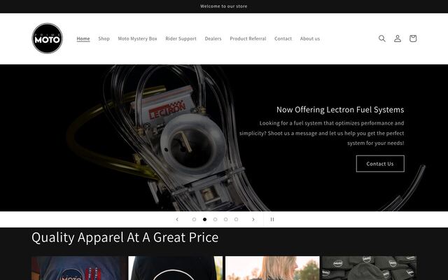 PRIME MOTO homepage