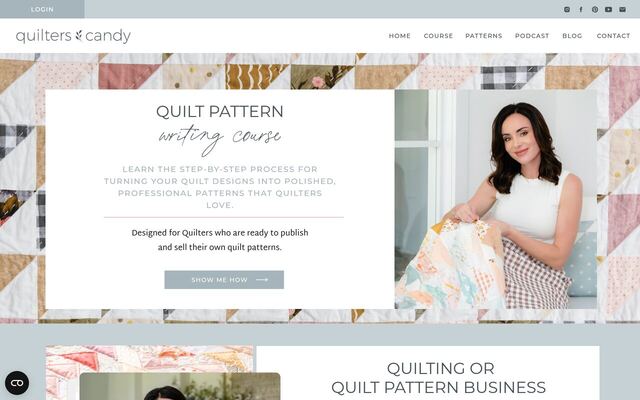 Quilters Candy Box homepage