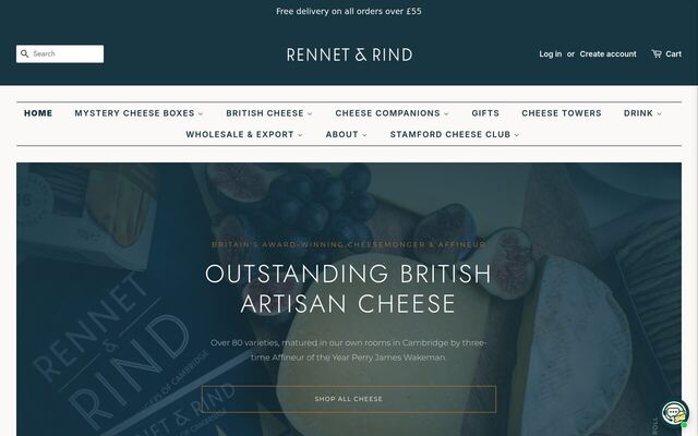 Rennet & Rind homepage