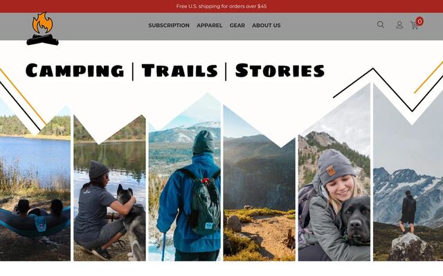 The Camp Life homepage