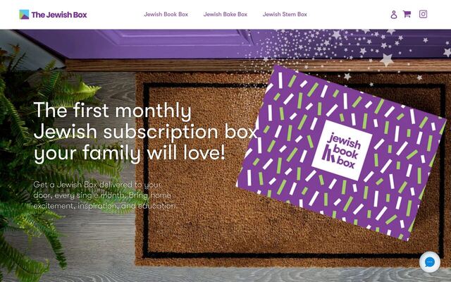 The Jewish Box homepage