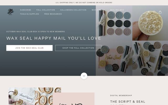 The Lettering Box (B Goods Lettering) homepage