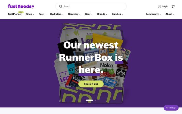 The RiderBox (Fuel Goods) homepage