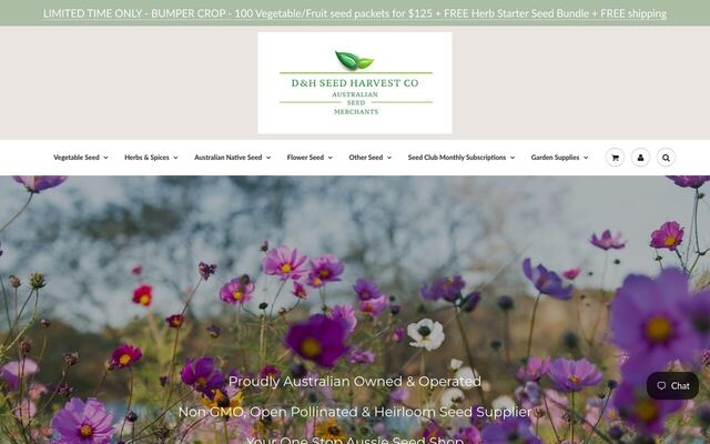 The Seed Club (D&H Seed Harvest Co.) homepage