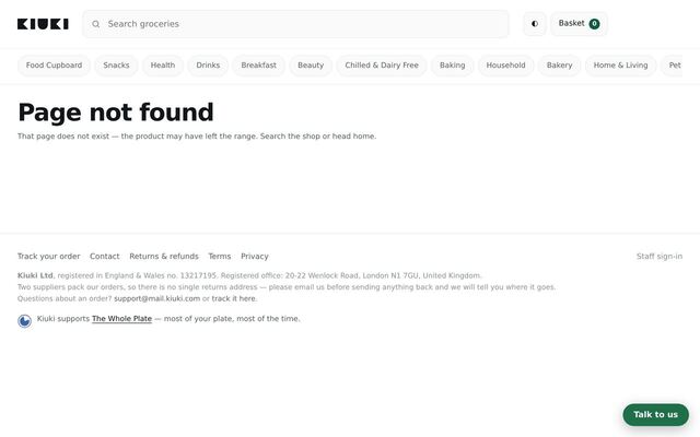 The Vegan Kind homepage