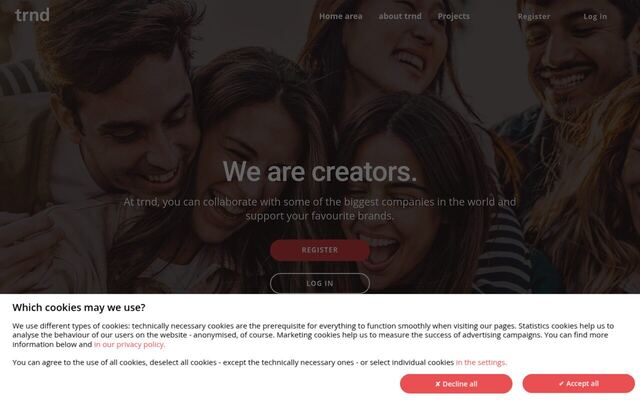 trnd homepage