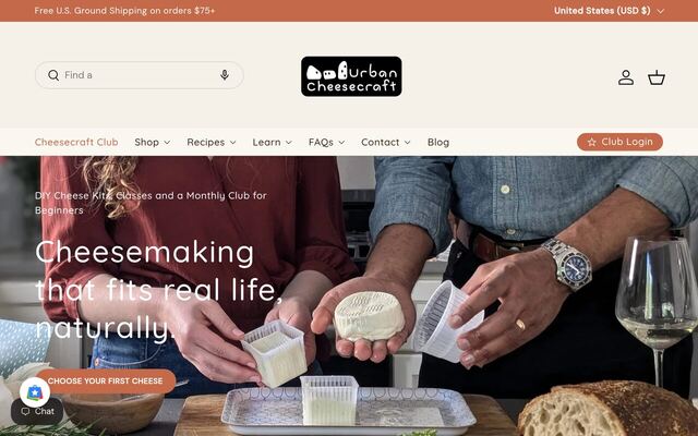 Urban Cheesecraft (Cheesecraft Club) homepage