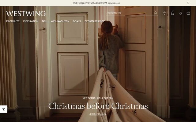 Westwing homepage