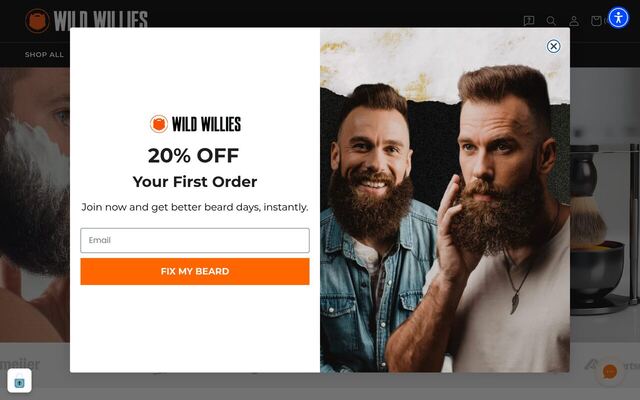 Wild Willies homepage