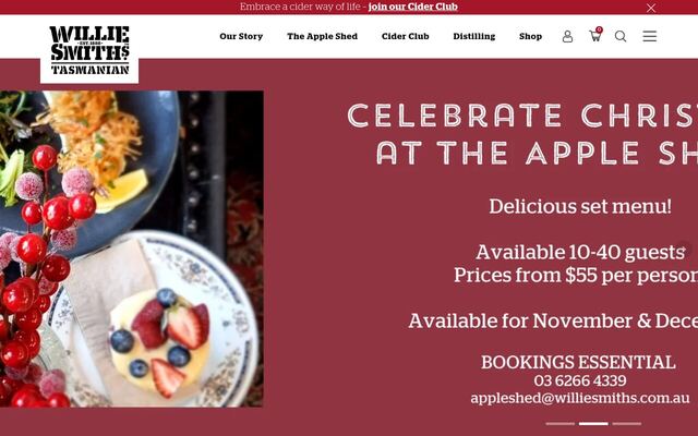 Willie Smith's Cider Club homepage